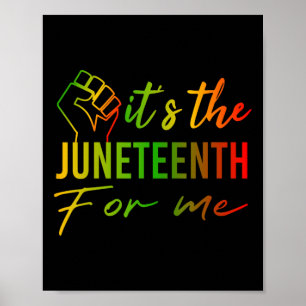 Poster Le 11° juin pour moi Mois de l'histoire des Noirs