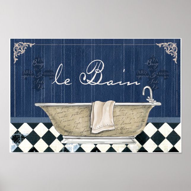 Poster Le Bain (Devant)