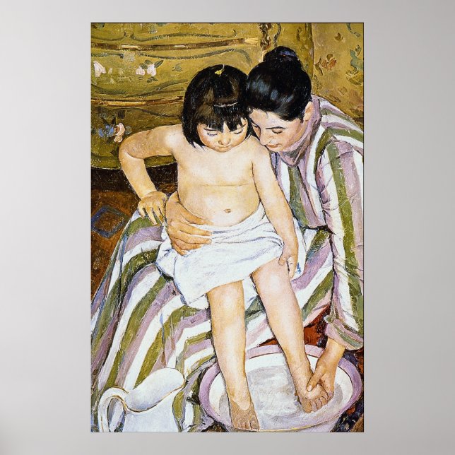 Poster Le bain de Pierre Renoir (Devant)