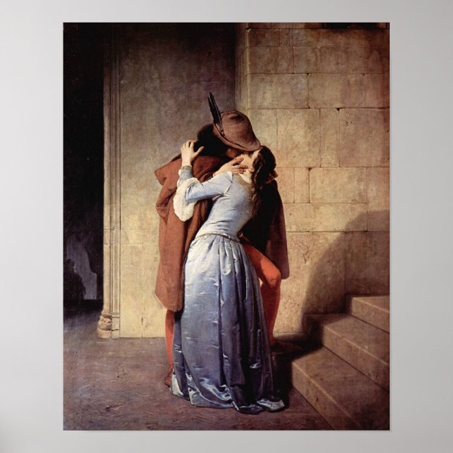 Poster Le baiser (Devant)
