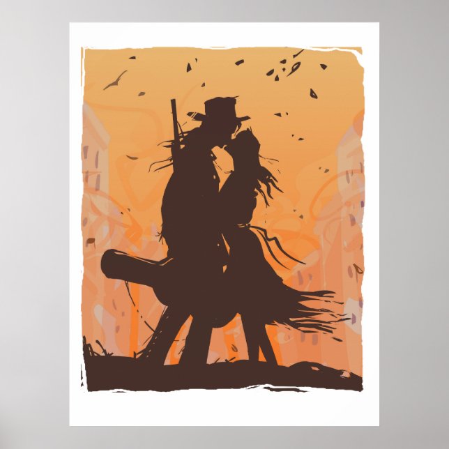 Poster Le baiser (Devant)