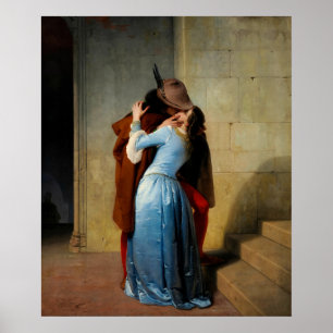 Poster Le baiser de Francesco Hayez