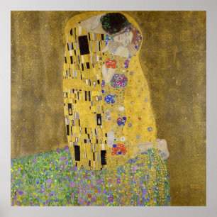 Poster Le Baiser de Gustav Klimt
