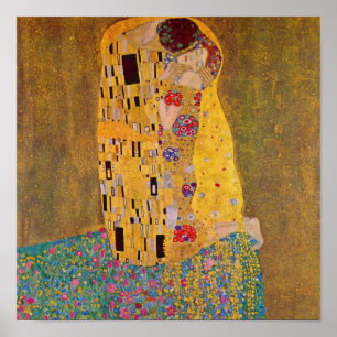 Poster Le baiser de Klimt