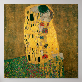 Poster Le baiser - Gustav Klimt