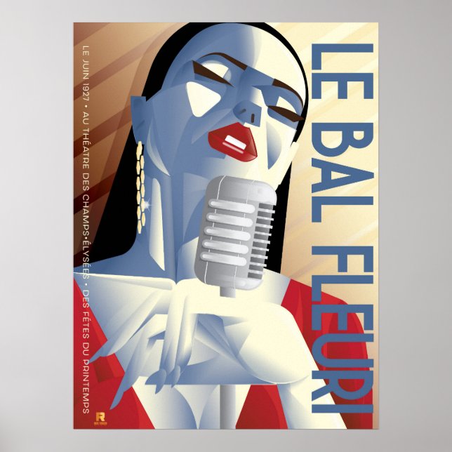 poster LE BAL FLEURI (Devant)