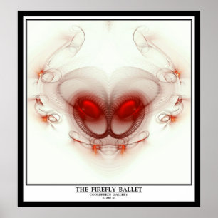 POSTER LE BALLET À FEU