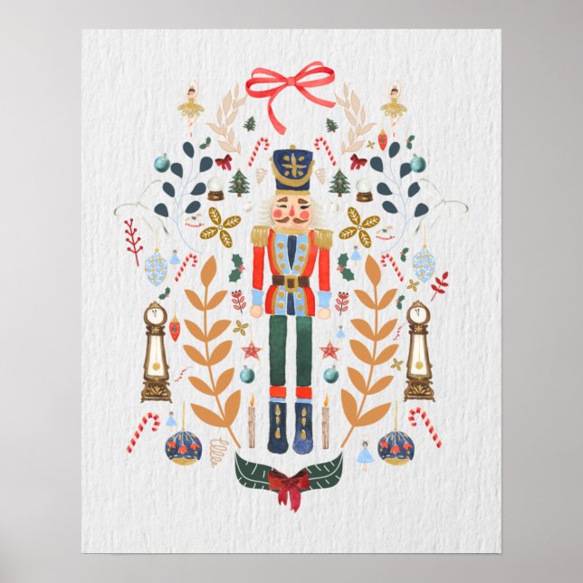 Poster Le Ballet de Noël de Nutcracker (Devant)