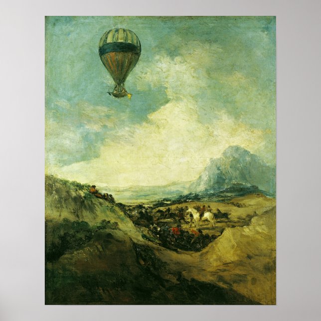 Poster Le ballon ou, l'arôme du Montgolfier (Devant)
