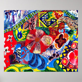 Poster Le Banc Un de Gaudi.