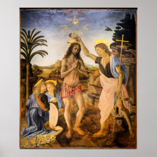 Poster Le baptême du Christ