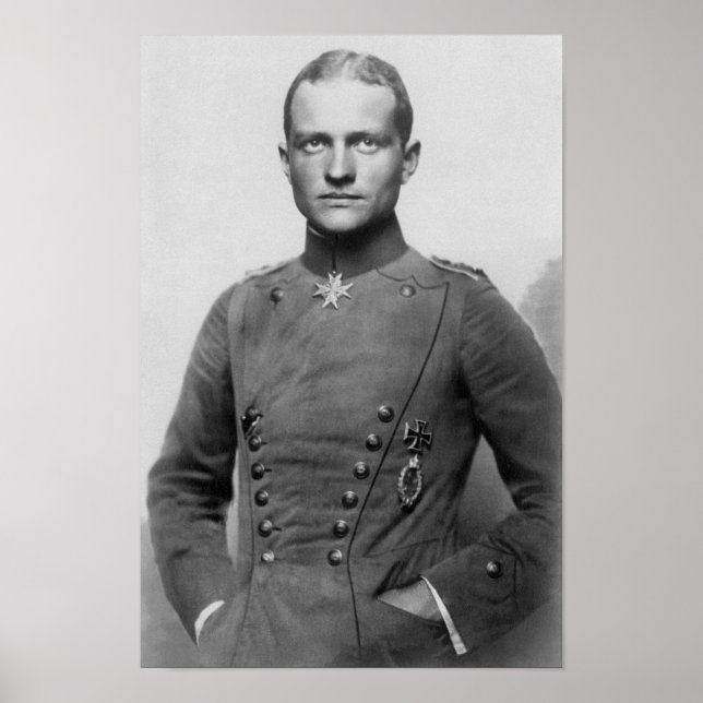 Poster Le baron rouge - Manfred von Richthofen (Devant)