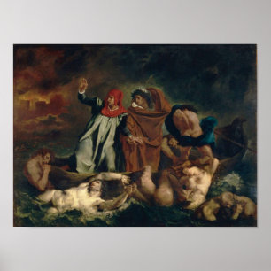 Poster Le barque de Dante