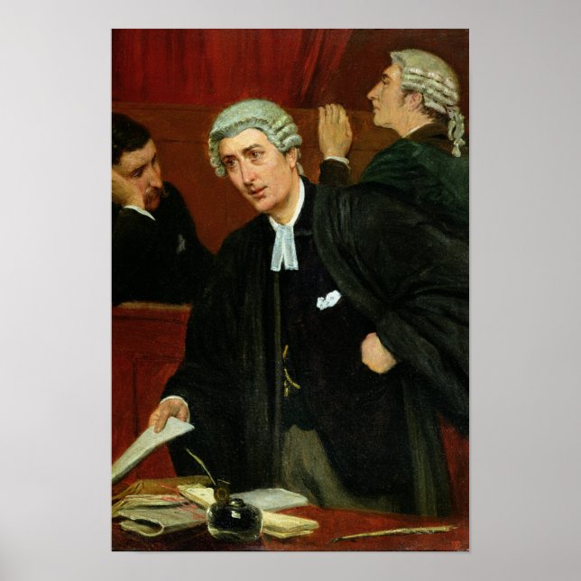 Poster Le Barrister (Devant)