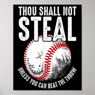 Poster Le Baseball Ne Volera Pas À Moins Que Vous Ne Puis