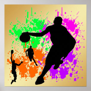 Poster Le basket-ball rêve l'affiche