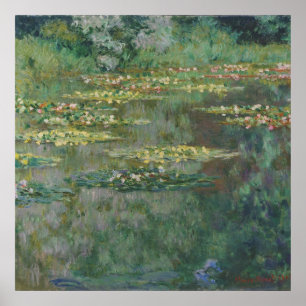 Poster Le Bassin aux Nymphéas de Claude Monet, Beaux-Arts