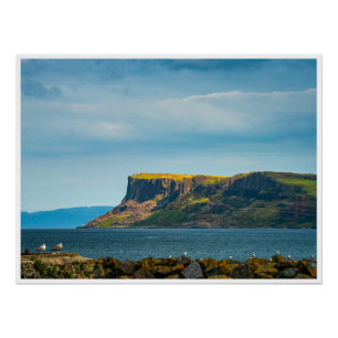 Poster Le bastion imposant de Fair Head