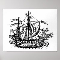 Le bateau de Ferdinand Magellan 'Victoria'