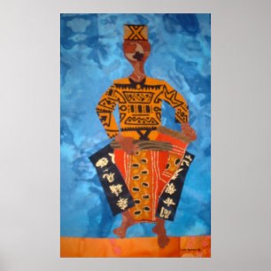 Poster Le batteur