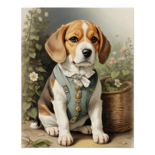 Poster Le beagle Lover