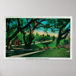 Poster Le Beau Jardins EnsoleillésPasadena, CA