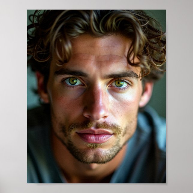 Poster Le beau jeune Américain (Devant)