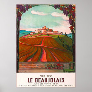 POSTER LE BEAUJOLAIS