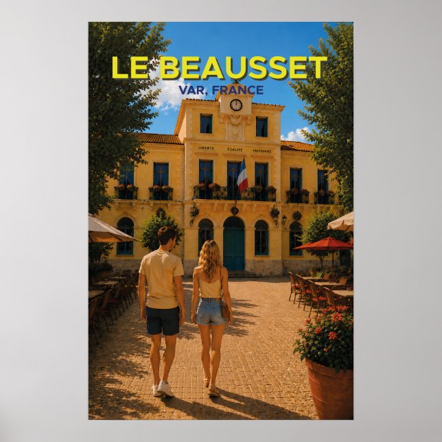 Poster Le Beausset (Devant)