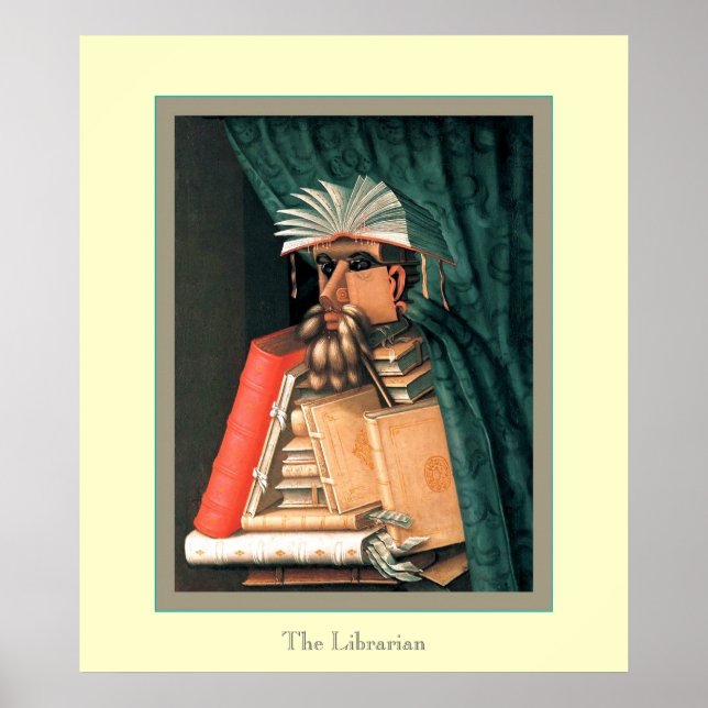 Poster Le bibliothécaire (Devant)