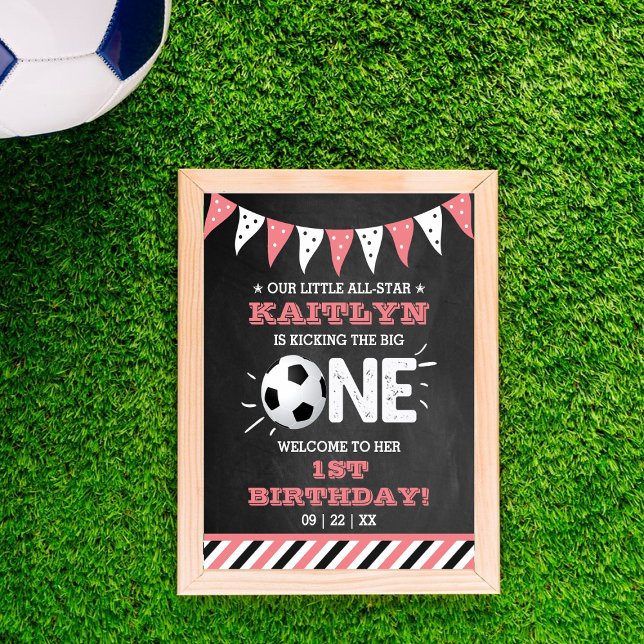 Poster Le Big One | Football 1er anniversaire Bienvenue (Créateur téléchargé)