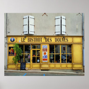 Poster Le Bistro Dove, Verteuile Sur Charente.