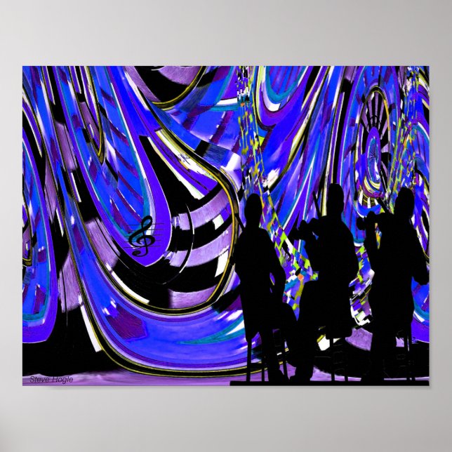 Poster Le blues de la Nouvelle-Orléans (Devant)