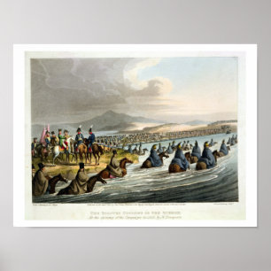 Poster Le Boasted Crossing of the Niemen at the Opening