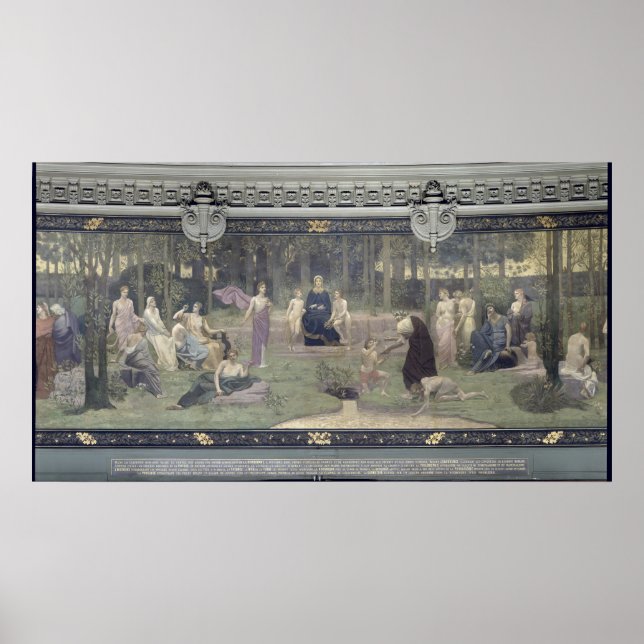 Poster Le bois sacré (Devant)