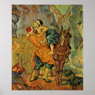 Poster Le Bon Samaritain par Vincent van Gogh