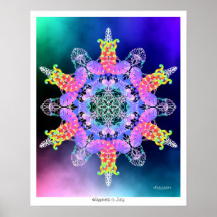 Poster Le bonheur est juteux