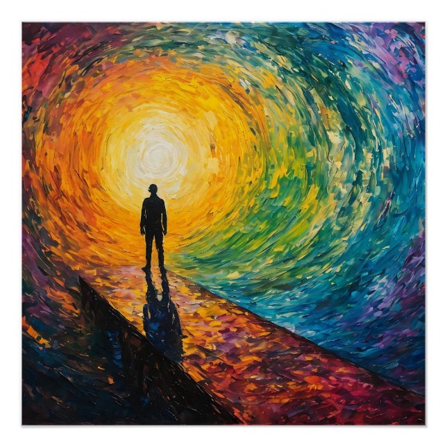 Poster Le bord de la dimension (Devant)