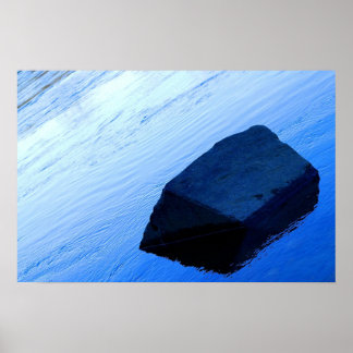 Poster Le bord de l'eau