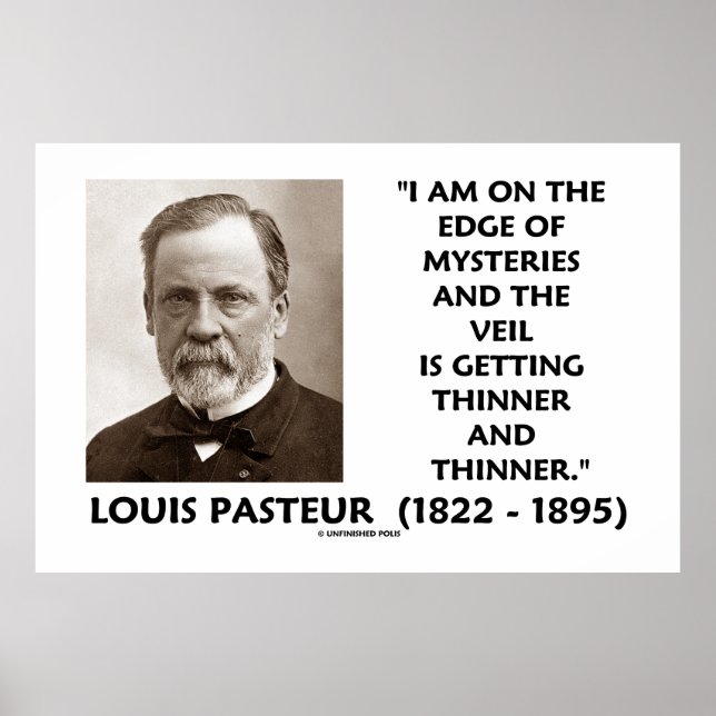 Poster Le Bord Des Mystères Voile S'Affaiblir Pasteur (Devant)