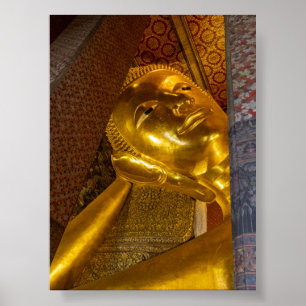 Poster Le Bouddha couché à Bangkok