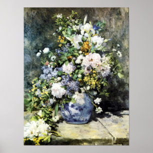Poster Le "Bouquet de printemps" de Renoir