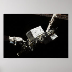 Poster Le bras robotique de système de télémanipulateu