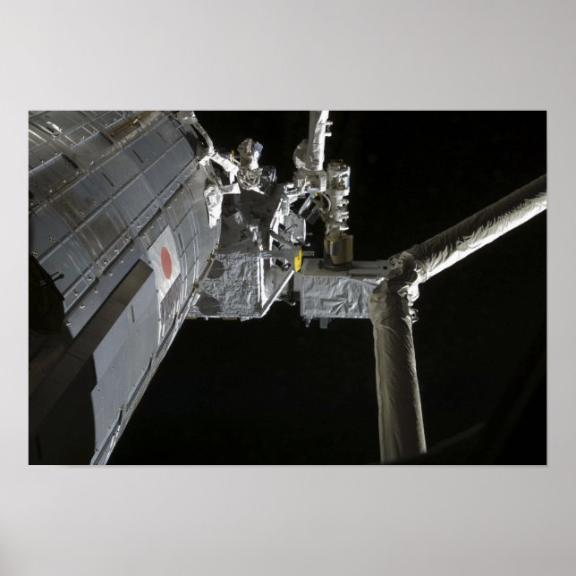 Poster Le bras robotique du modu japonais Experiment (Devant)