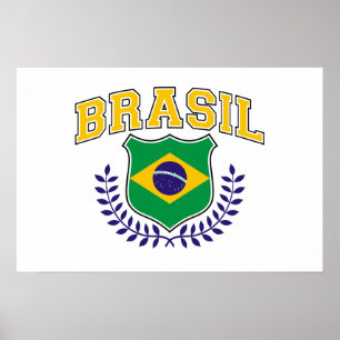 Poster Le Brésil