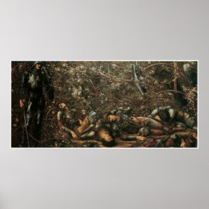 Poster Le Briar Rose - Le Prince entre dans le Briar Wood