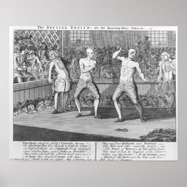 Poster Le Bruiser Bruis'd, Or, les Knowing-Ones (Devant)