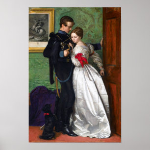 Poster Le Brunswickois noir par John Everett Millais