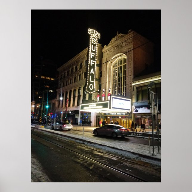 Poster Le buffle de Shea (Devant)