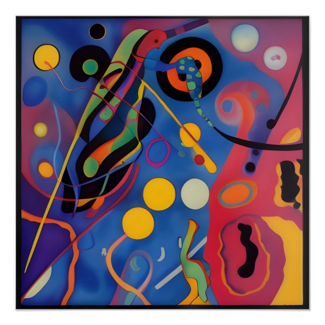 Poster Le Bug Kandinsky (Devant)